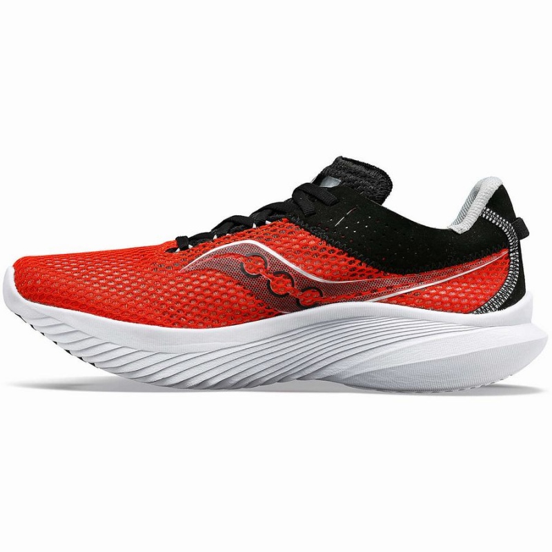 Men's Saucony Kinvara 14 Running Shoes Red / Black | Australia S65371-X73