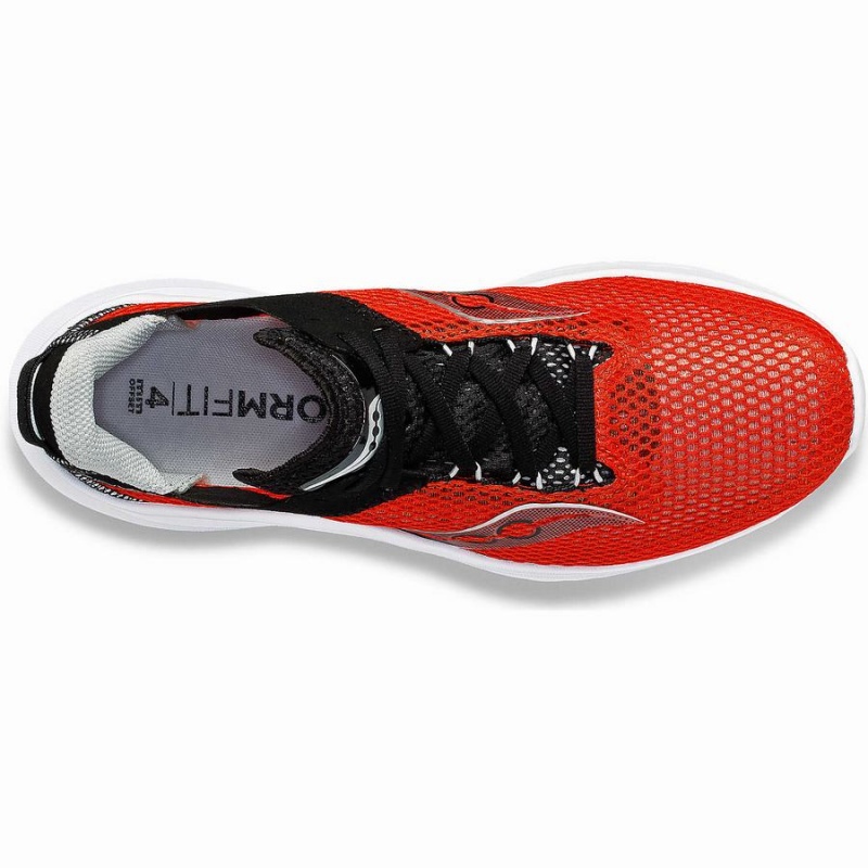 Men's Saucony Kinvara 14 Running Shoes Red / Black | Australia S65371-X73