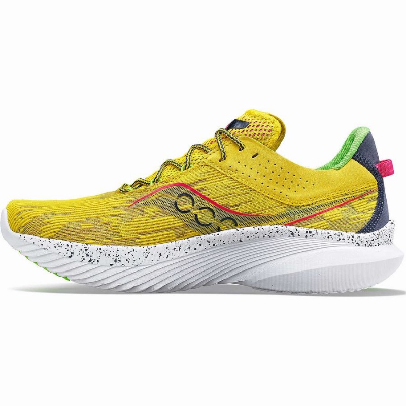 Men's Saucony Kinvara 14 Running Shoes Yellow | Australia S19364-Y65