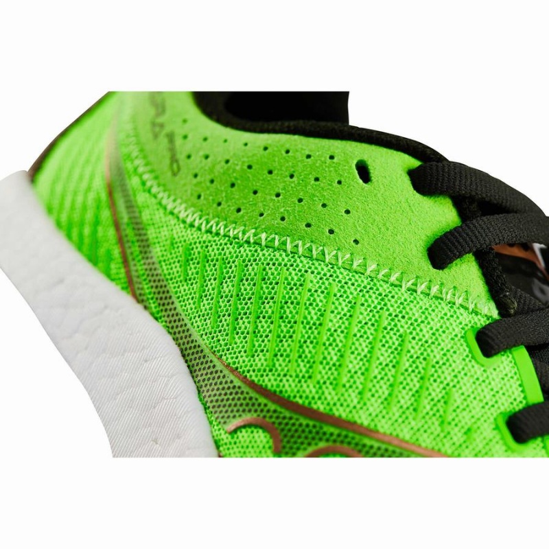 Men's Saucony Kinvara Pro Running Shoes Slime / Umbra | Australia S57689-K78