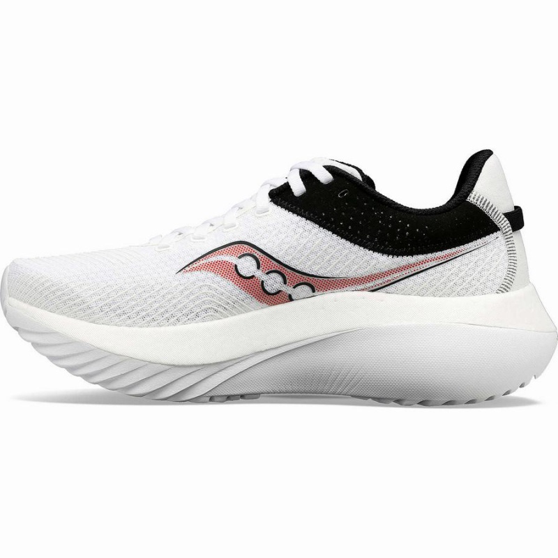 Men's Saucony Kinvara Pro Running Shoes White / Red | Australia S90253-L18