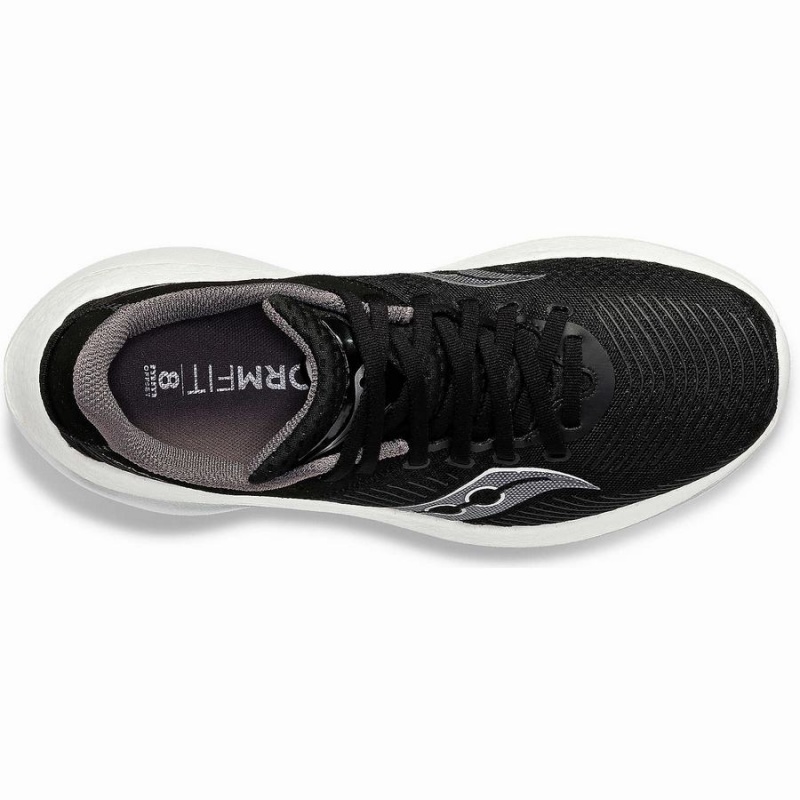 Men's Saucony Kinvara Pro Wide Running Shoes Black / White | Australia S39157-V71