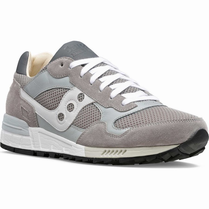 Men's Saucony Made In Italy Shadow 5000 Sneakers Grey / White | Australia S06935-T79