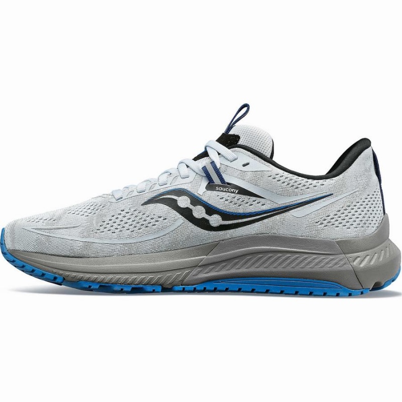 Men's Saucony Omni 21 Running Shoes Blue | Australia S46781-K87