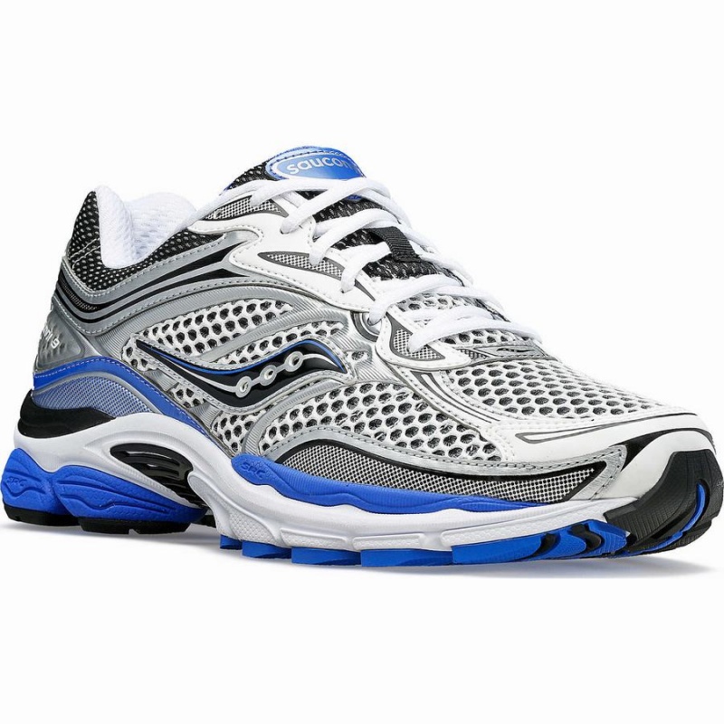 Men's Saucony ProGrid Omni 9 OG Sneakers White / Silver / Blue | Australia S47180-V50