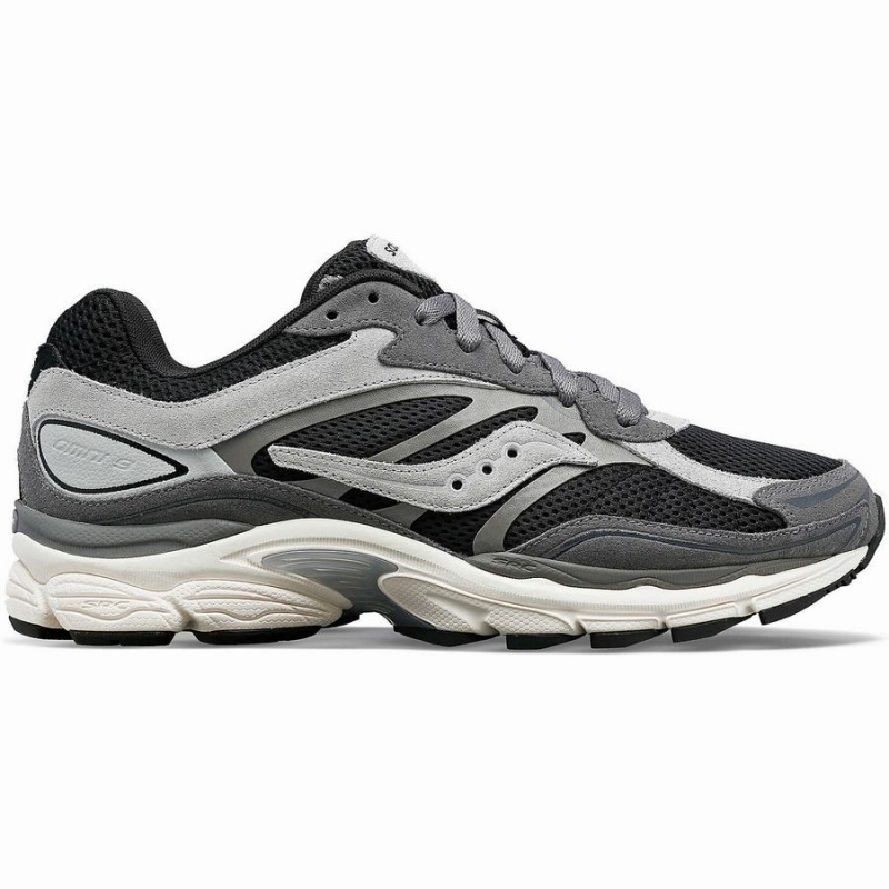 Men\'s Saucony ProGrid Omni 9 Premium Sneakers Grey / Black | Australia S84709-C95