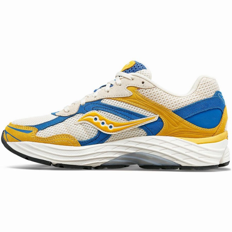 Men's Saucony ProGrid Omni 9 Premium Sneakers Cream / Yellow | Australia S73891-H06