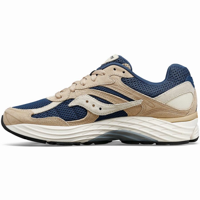 Men's Saucony ProGrid Omni 9 Premium Sneakers Beige / Blue | Australia S70186-J51