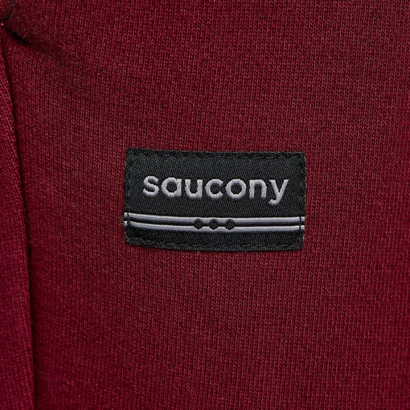 Men's Saucony Recovery Sweatpants Red | Australia S10842-B80