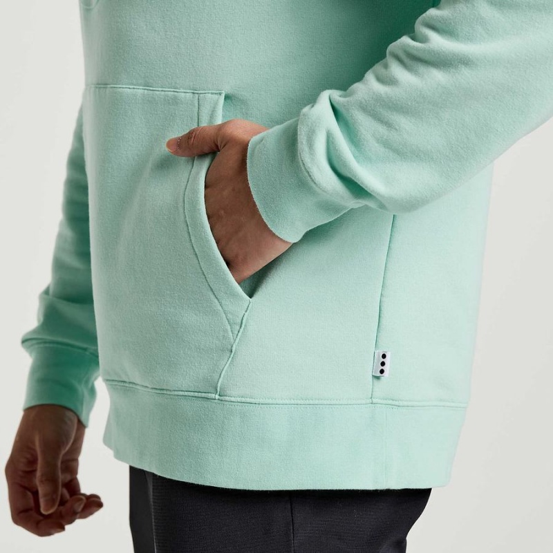 Men's Saucony Rested Hoodie Turquoise | Australia S04617-W68