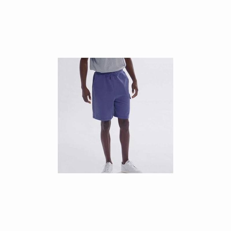 Men's Saucony Rested Sweat Shorts Blue | Australia S73689-V12