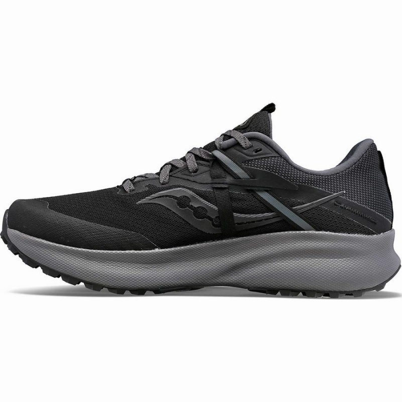 Men's Saucony Ride 15 TR GTX Trail Running Shoes Black / Grey | Australia S74250-U13