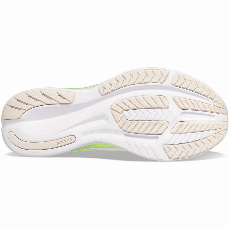 Men's Saucony Ride 16 Running Shoes White / Green | Australia S98476-X17