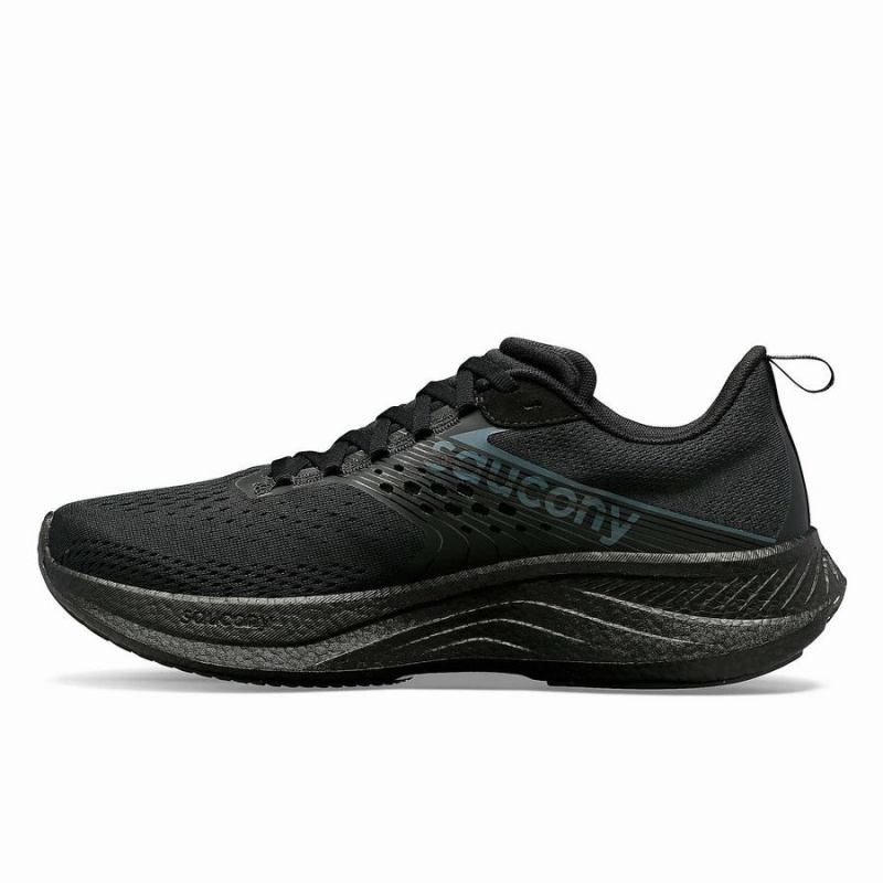 Men's Saucony Ride 17 Running Shoes Black | Australia S51472-V01