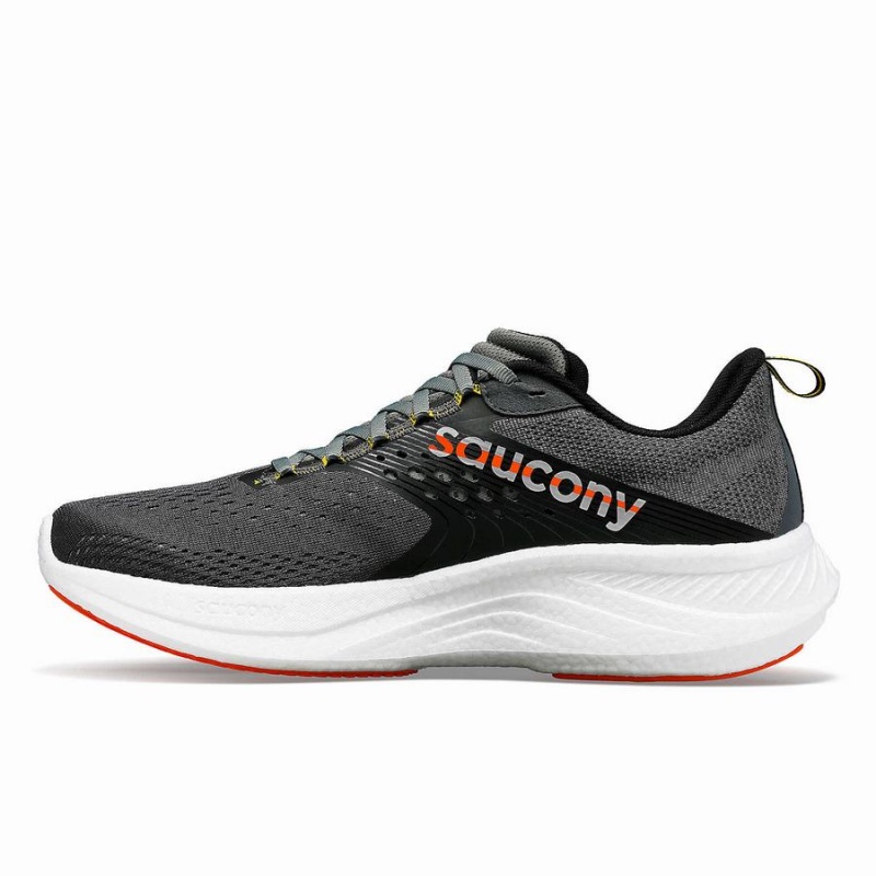 Men's Saucony Ride 17 Running Shoes Grey | Australia S69807-N02