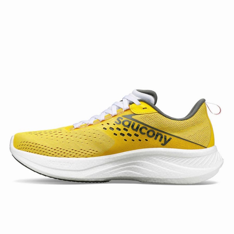 Men's Saucony Ride 17 Running Shoes Yellow | Australia S96738-S20