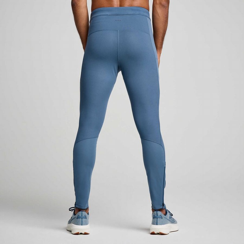 Men's Saucony Runshield Tight Blue | Australia S53874-D76