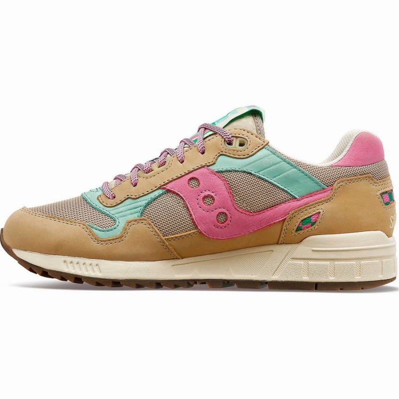 Men's Saucony Shadow 5000 Earth Citizen Sneakers Grey / Pink | Australia S38159-E37