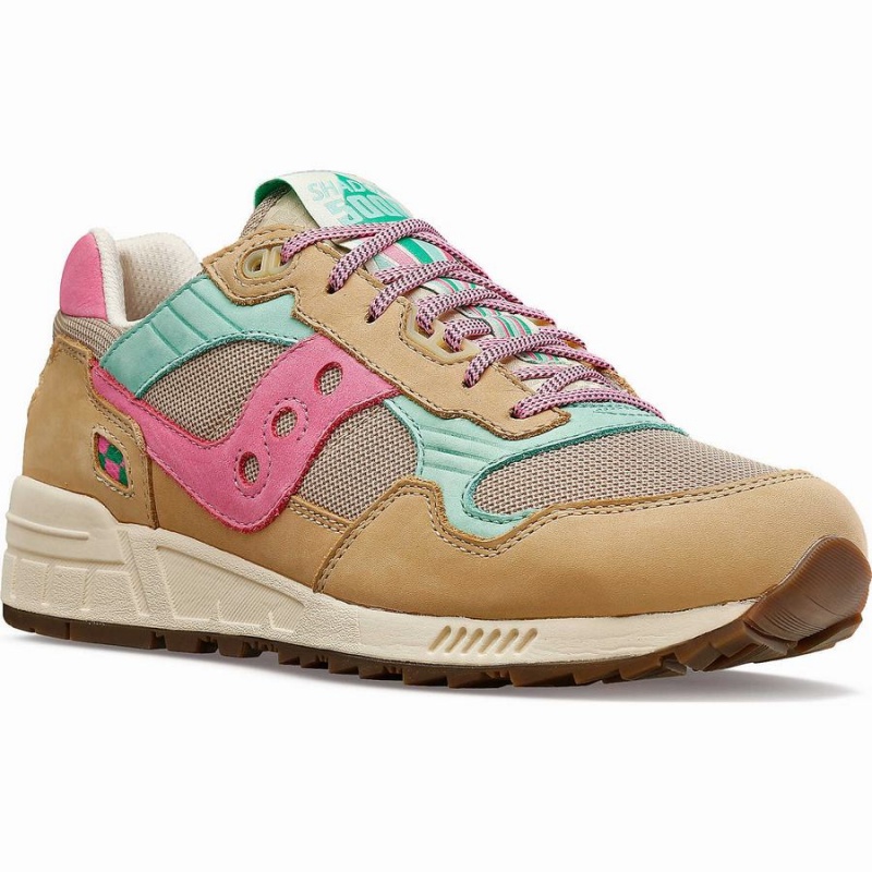 Men's Saucony Shadow 5000 Earth Citizen Sneakers Grey / Pink | Australia S38159-E37