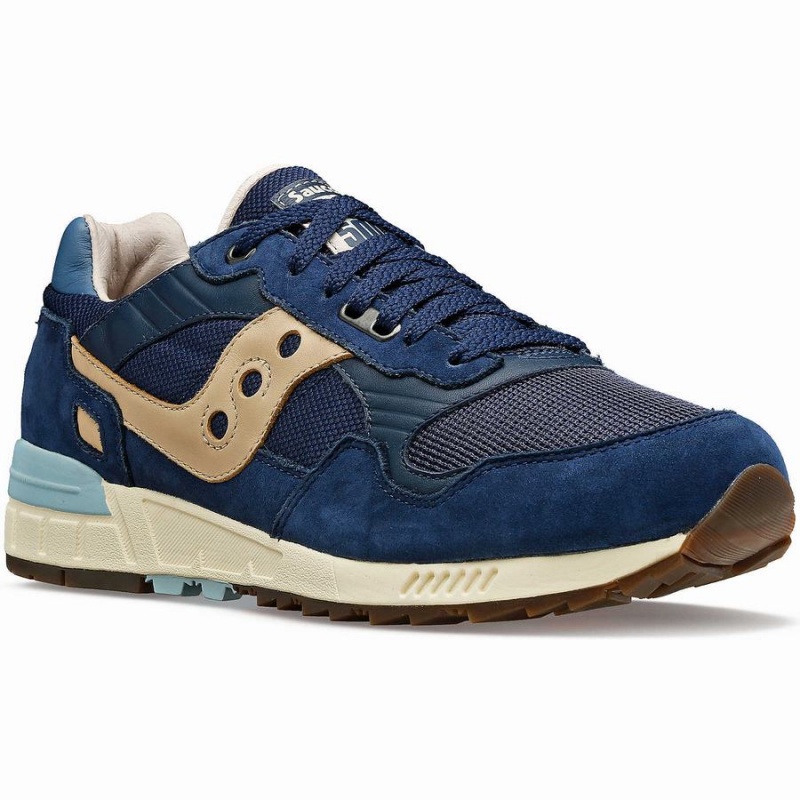 Men's Saucony Shadow 5000 Premium Sneakers Navy / Blue | Australia S89461-W05