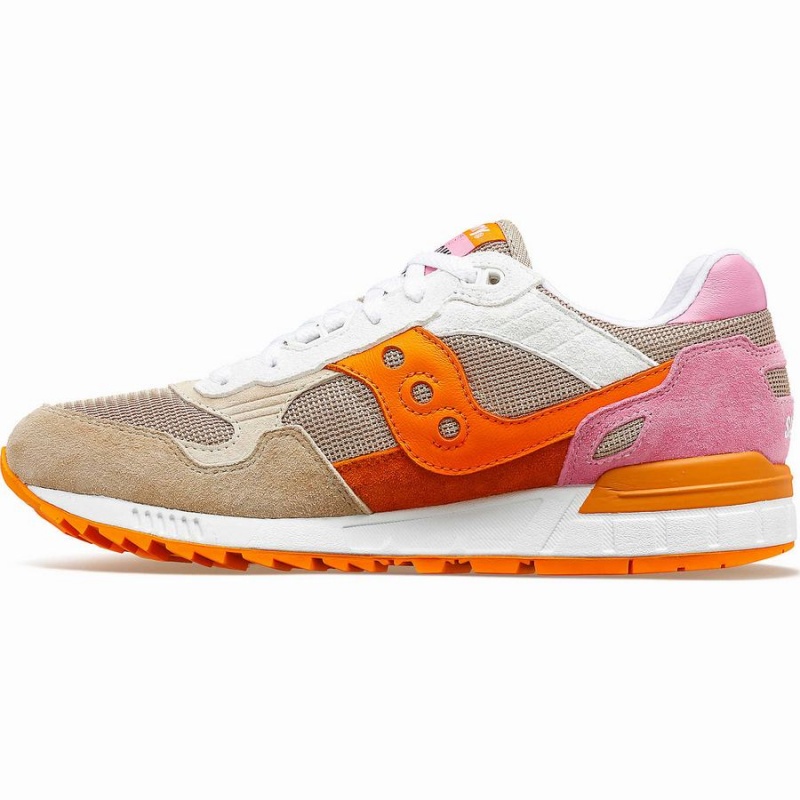 Men's Saucony Shadow 5000 Sneakers Brown / Orange | Australia S64501-Q17