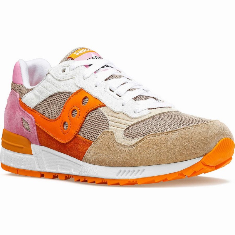 Men's Saucony Shadow 5000 Sneakers Brown / Orange | Australia S64501-Q17