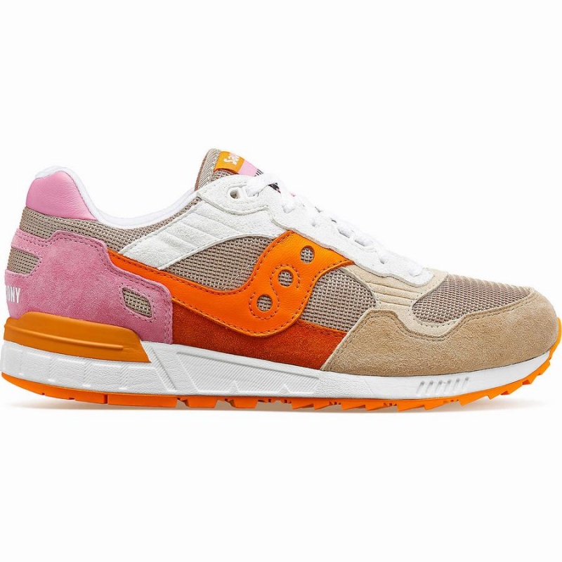 Men\'s Saucony Shadow 5000 Sneakers Brown / Orange | Australia S64501-Q17