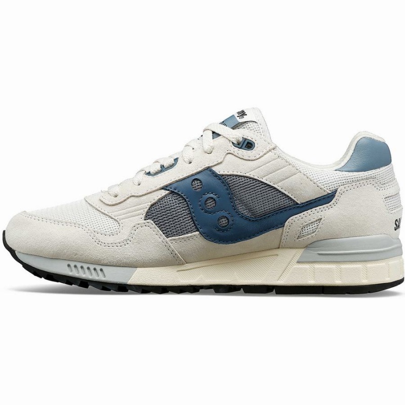 Men's Saucony Shadow 5000 Sneakers White / Blue | Australia S64951-Q82