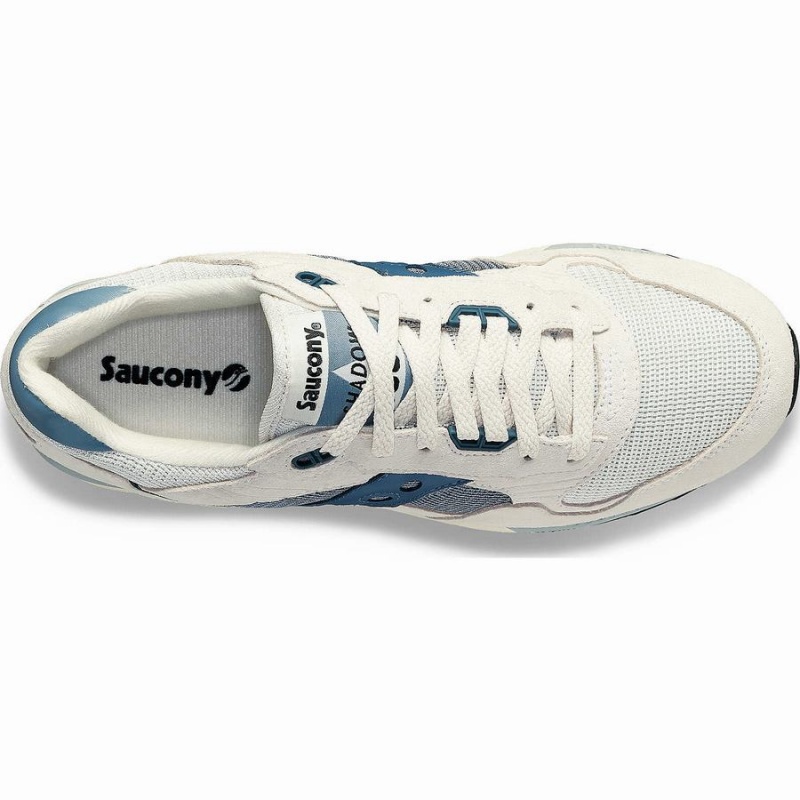 Men's Saucony Shadow 5000 Sneakers White / Blue | Australia S64951-Q82