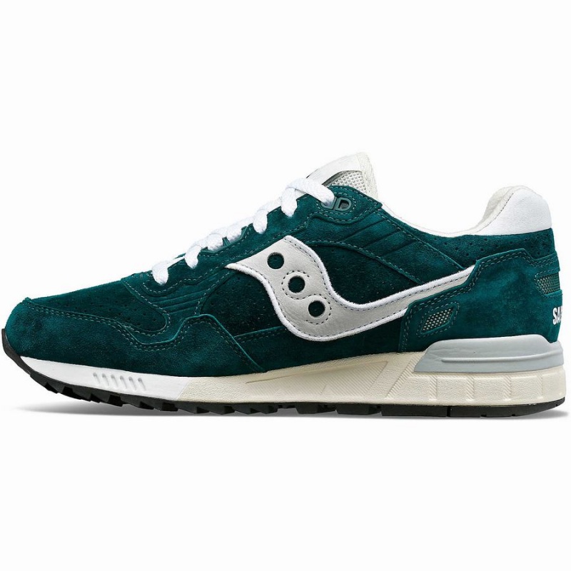 Men's Saucony Shadow 5000 Suede Sneakers Green | Australia S86517-A80