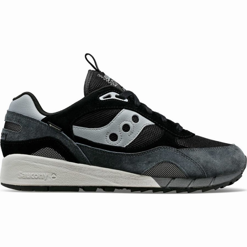 Men\'s Saucony Shadow 6000 GTX Sneakers Black | Australia S07983-C46