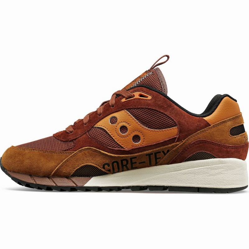 Men's Saucony Shadow 6000 GTX Sneakers Brown | Australia S16432-X65