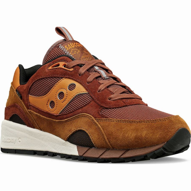 Men's Saucony Shadow 6000 GTX Sneakers Brown | Australia S16432-X65