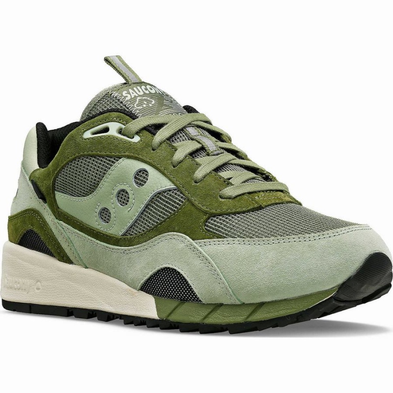 Men's Saucony Shadow 6000 GTX Sneakers Green | Australia S53067-Z12