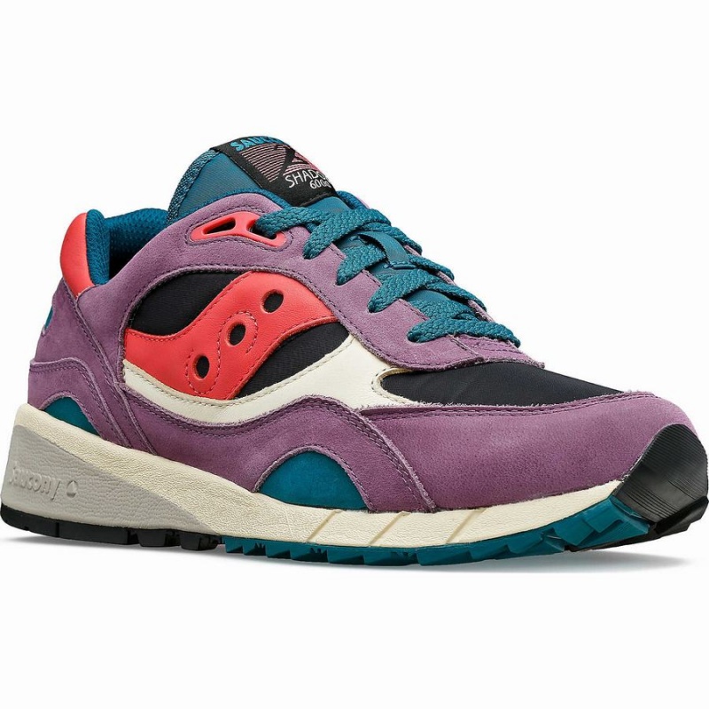 Men's Saucony Shadow 6000 Midnight Swimming Sneakers Purple / Black | Australia S56029-J28