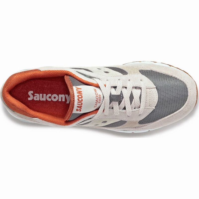 Men's Saucony Shadow 6000 Sneakers Beige / Grey | Australia S61789-X76