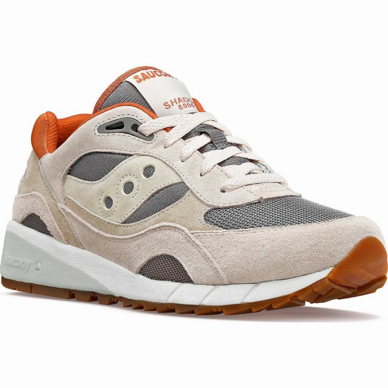 Men's Saucony Shadow 6000 Sneakers Beige / Grey | Australia S61789-X76