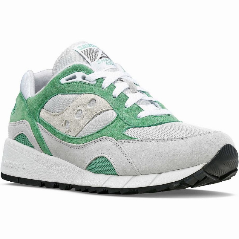 Men's Saucony Shadow 6000 Sneakers Grey / Green | Australia S79156-X61