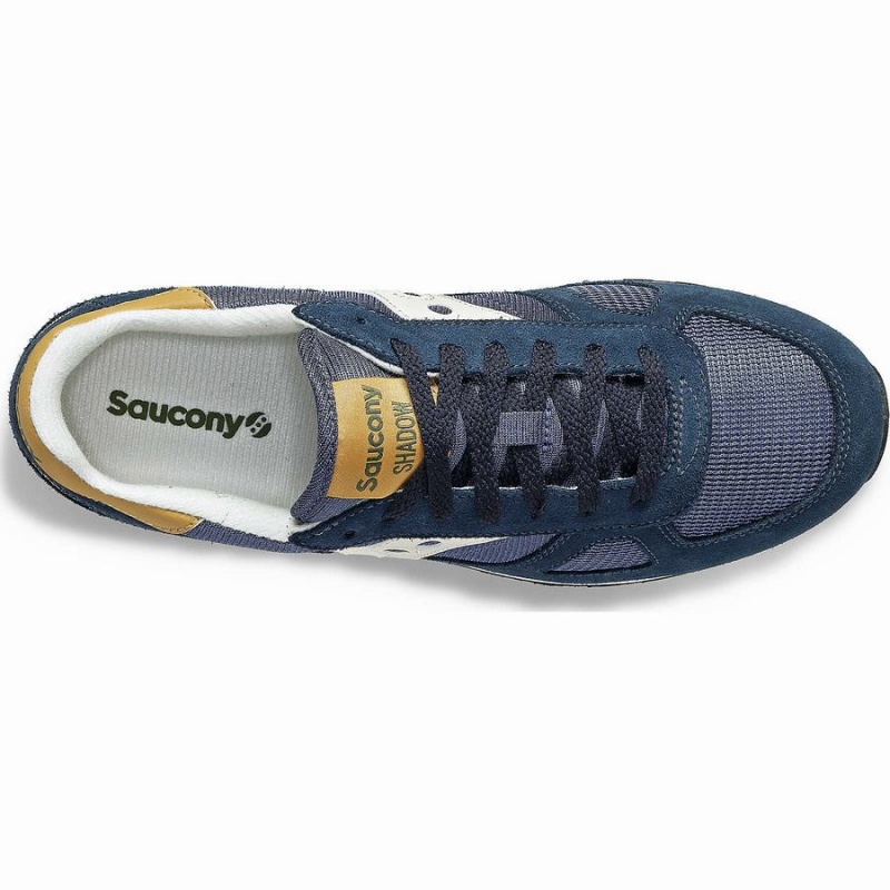 Men's Saucony Shadow Original Sneakers Navy / Brown | Australia S27985-G81