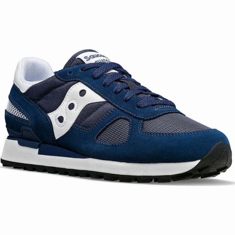 Men's Saucony Shadow Original Sneakers Navy / White | Australia S05143-R87