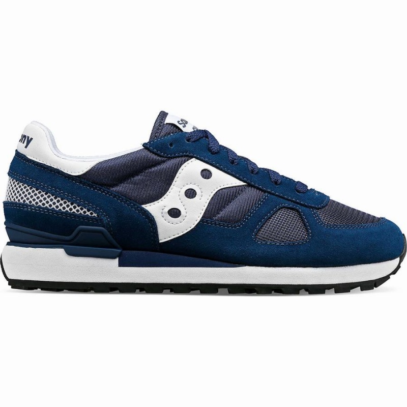 Men\'s Saucony Shadow Original Sneakers Navy / White | Australia S05143-R87