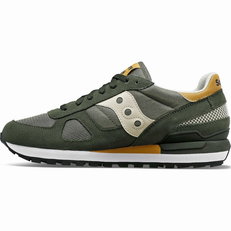 Men's Saucony Shadow Original Sneakers Olive / Brown | Australia S05481-F40