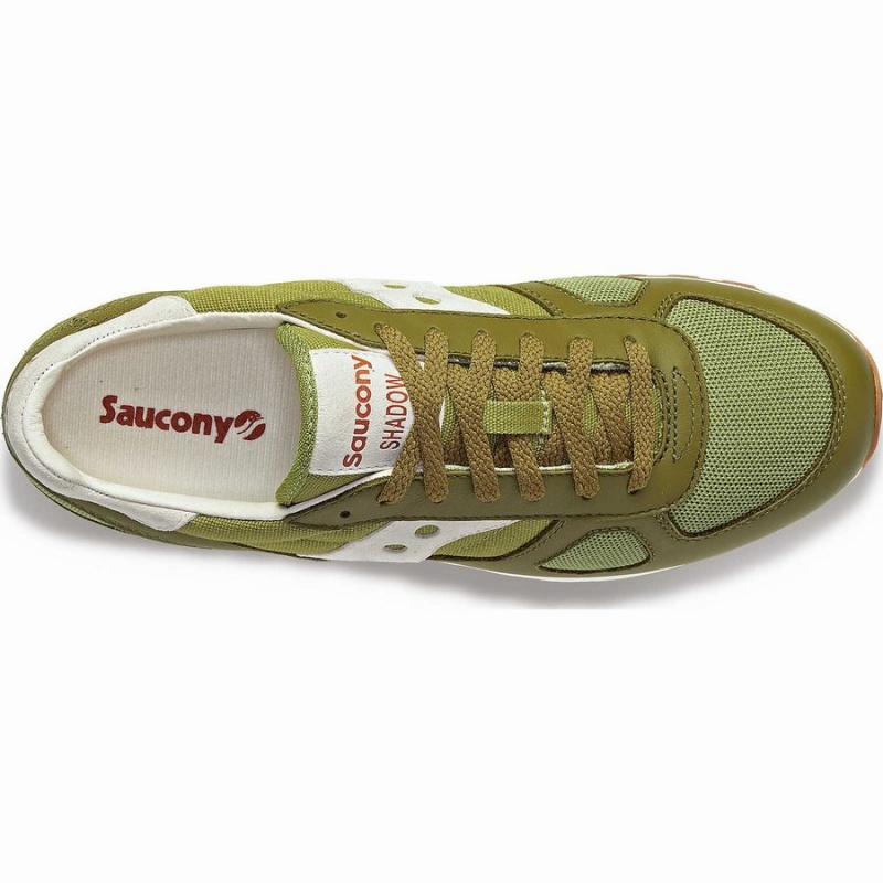 Men's Saucony Shadow Original Sneakers Olive / White | Australia S34791-J42