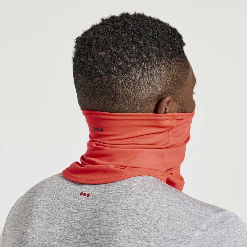 Men's Saucony Solstice Gaiter Neck Warmer Red | Australia S52619-V60