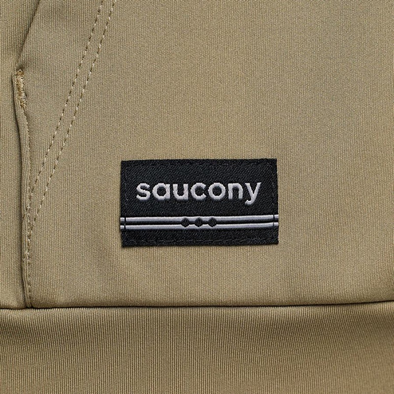 Men's Saucony Solstice Oysterpuff Hoody Jackets Coffee | Australia S96714-A16