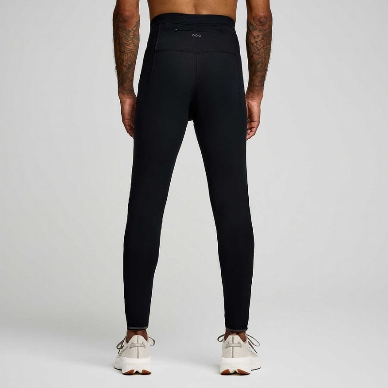 Men's Saucony Solstice Tight Black | Australia S60723-D31