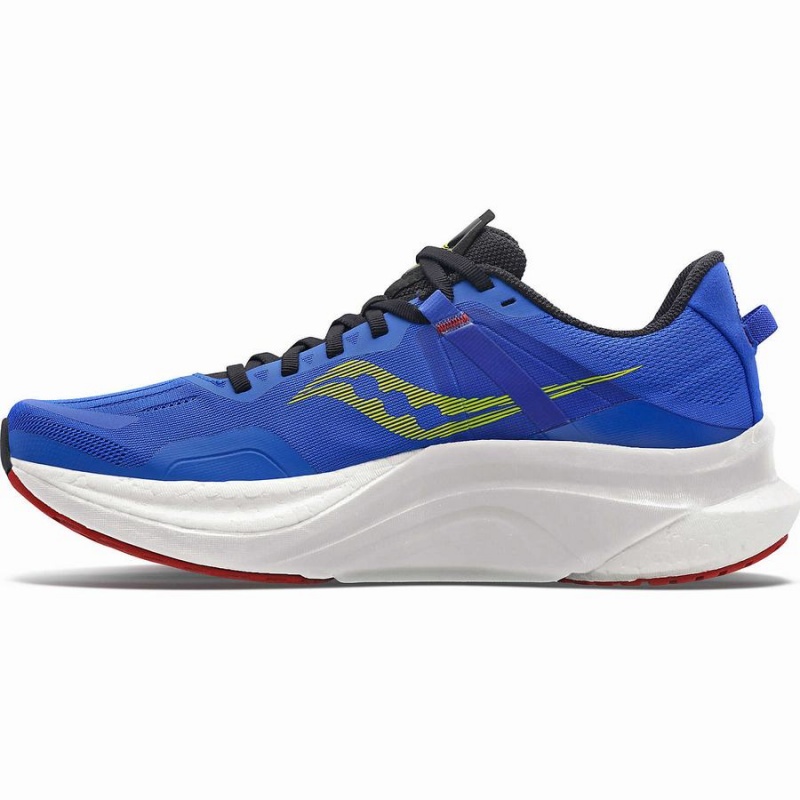 Men's Saucony Tempus Running Shoes Blue | Australia S02816-A70