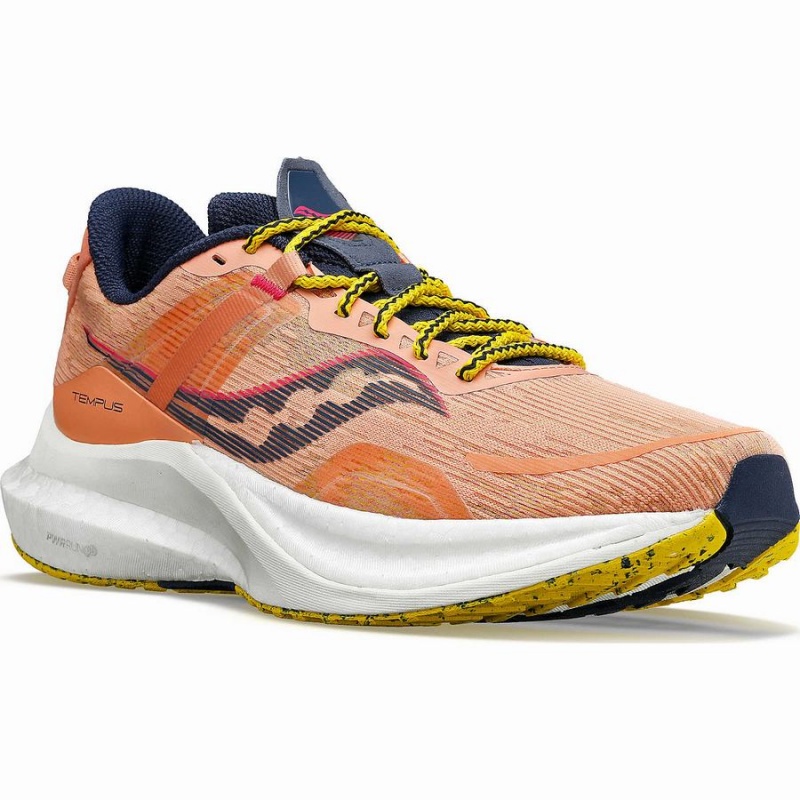 Men's Saucony Tempus Running Shoes Orange | Australia S03584-C53