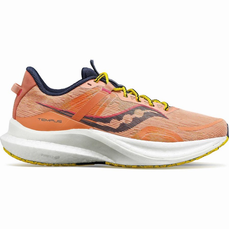 Men\'s Saucony Tempus Running Shoes Orange | Australia S03584-C53