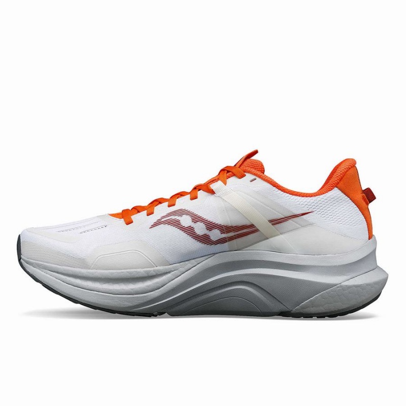 Men's Saucony Tempus Running Shoes White | Australia S05762-Y62